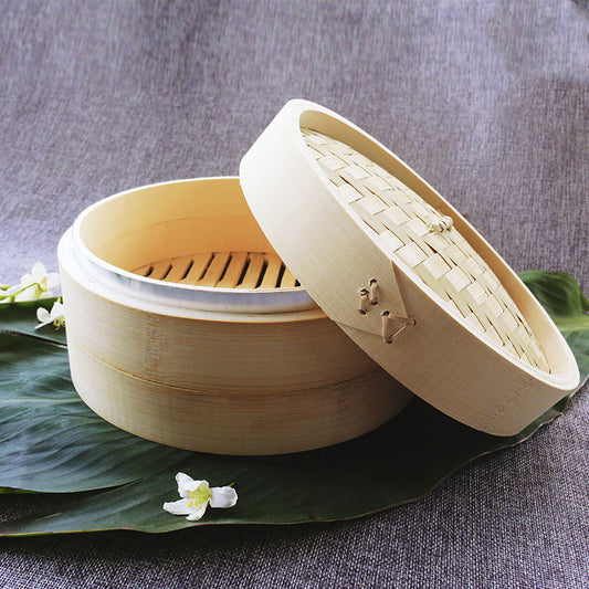 Bamboo Dumpling Steamer
