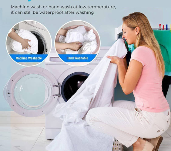 Terry Cotton Fitted Mattress Protector Waterproof