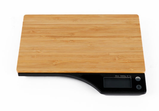 Electronic Bamboo Kitchen Scale