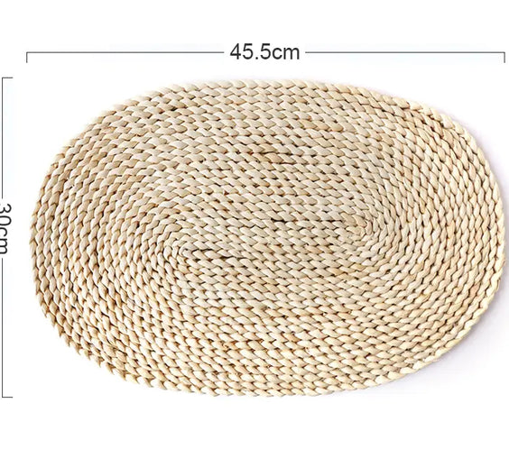 Bamboo Table Mat - Natural Dining Placemat