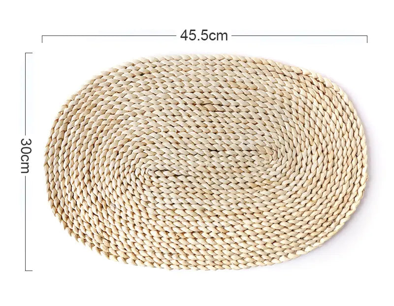 Bamboo Table Mat - Natural Dining Placemat