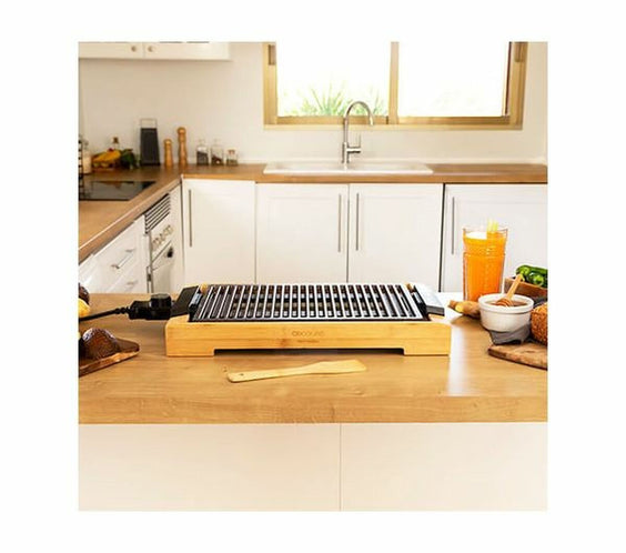 Grill Cecotec Tasty&Grill 2000 Bamboo LineStone Bamboo-5