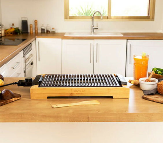 Grill Cecotec Tasty&Grill 2000 Bamboo LineStone Bamboo-4