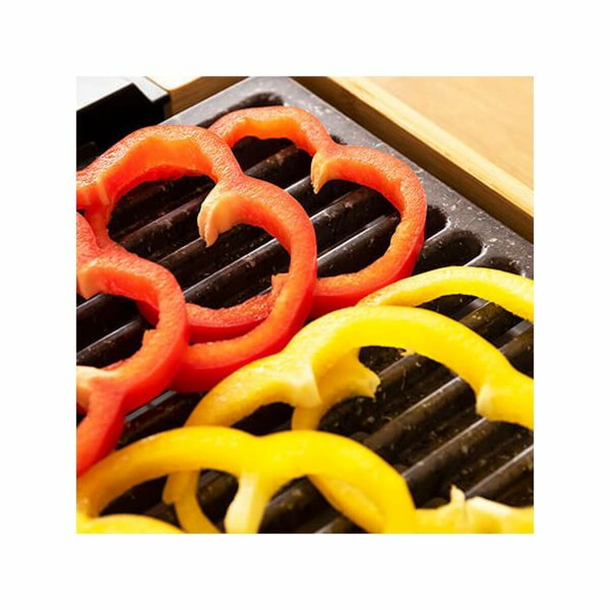 Grill Cecotec Tasty&Grill 2000 Bamboo LineStone Bamboo-1