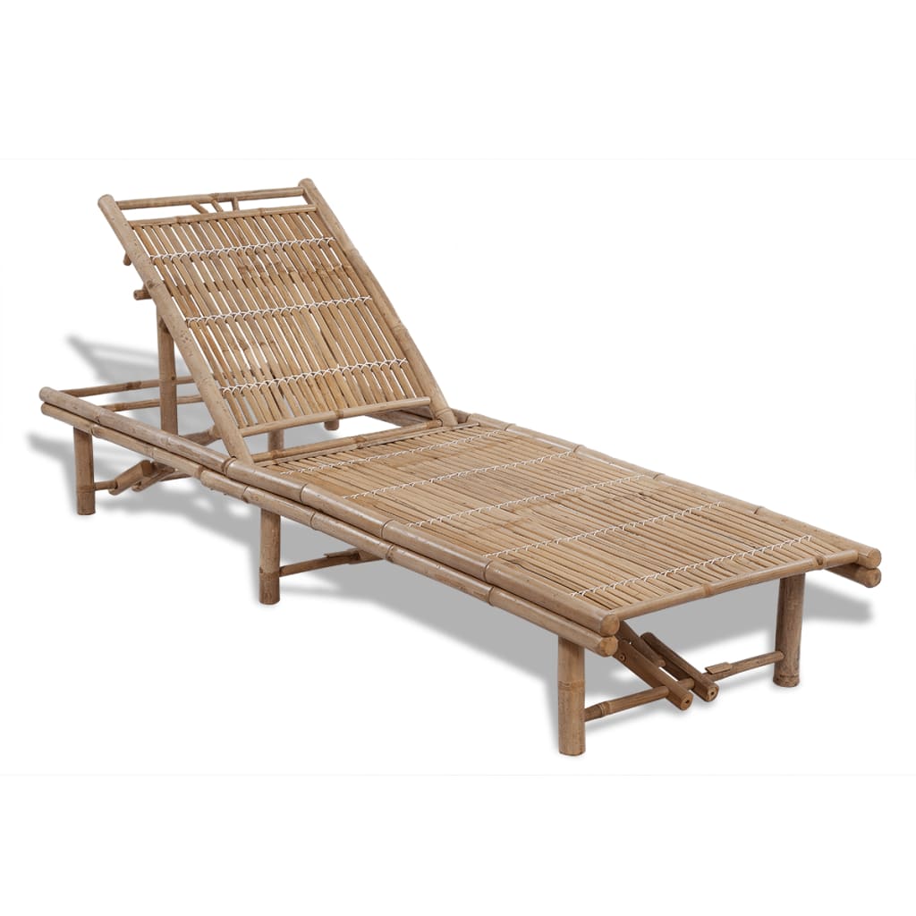 NNEVL Sun Lounger Bamboo-0