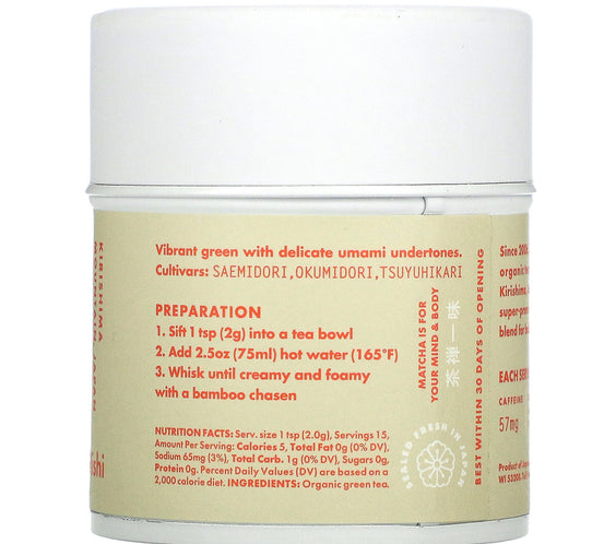 OG2 RISHI CRMNL MATCHA ( 6 X 1.05 OZ   )-1