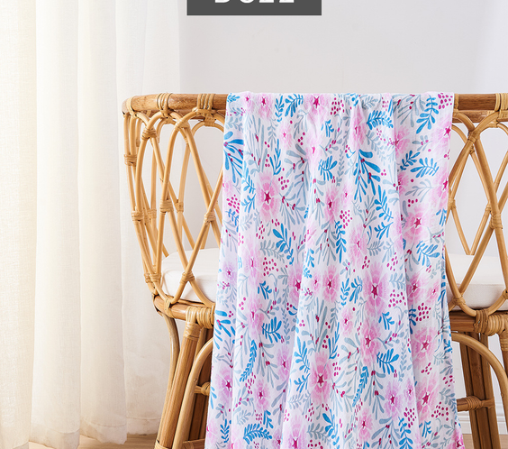 Summer Bamboo Cotton Baby Blanket