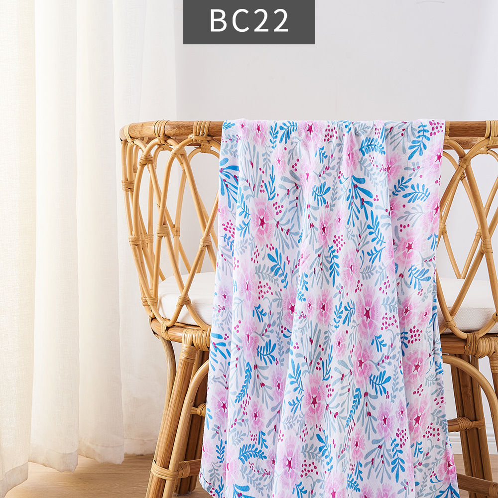 Summer Bamboo Cotton Baby Blanket