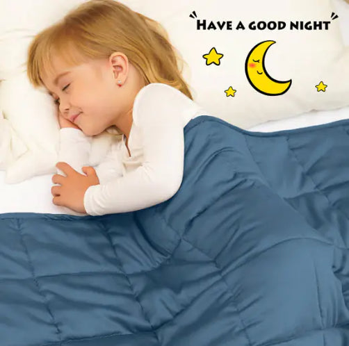 Bamboo Fiber Gravity Blanket for Sleep Support