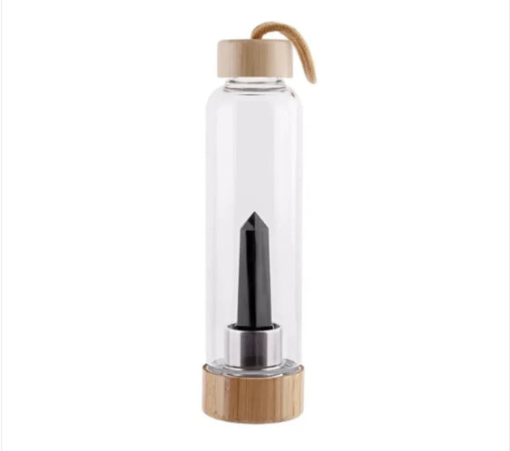 Crystal Bamboo Water Bottle