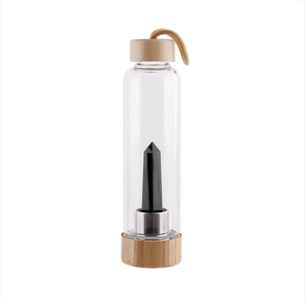 Crystal Bamboo Water Bottle