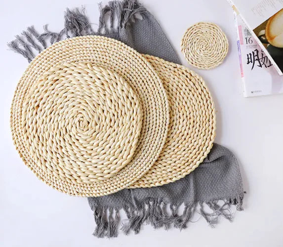 Bamboo Table Mat - Natural Dining Placemat