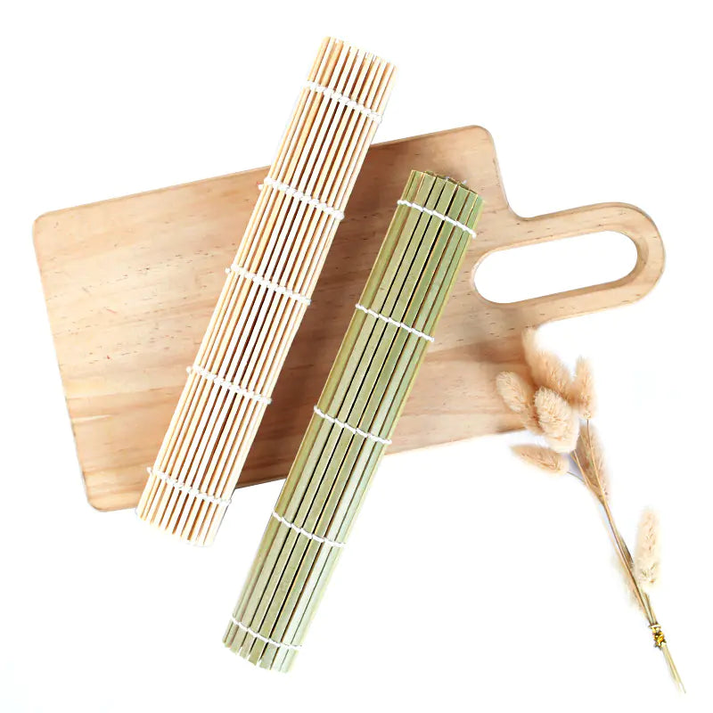 Bamboo Sushi Rolling Mat and Accessories Set