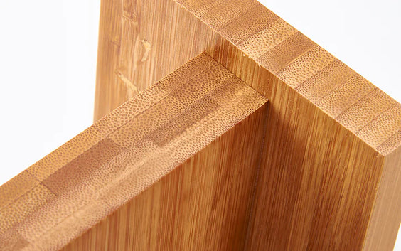 Bamboo Magnetic Knife Holder with Wooden Base
