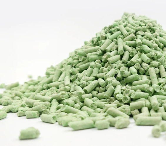 Green Tea Tofu Cat Litter, 6L Plant-Based Clumping