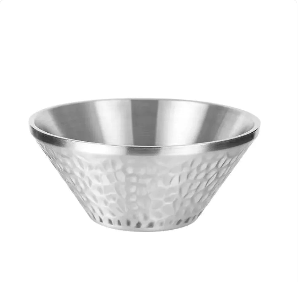 Stainless Steel Bamboo Hat Rice Bowl