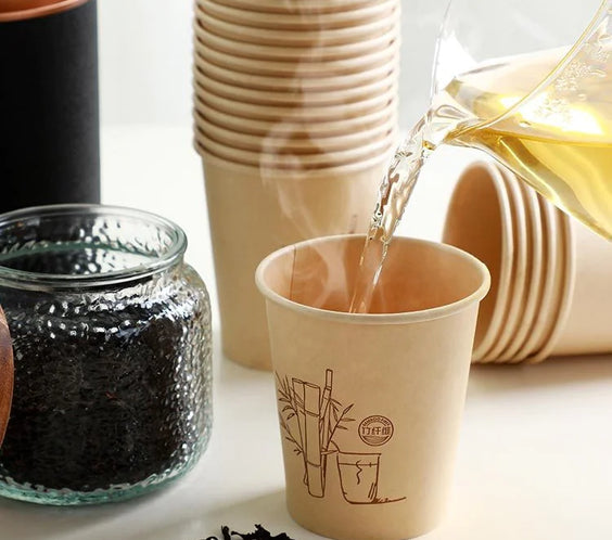 Bamboo Fiber Disposable Cups