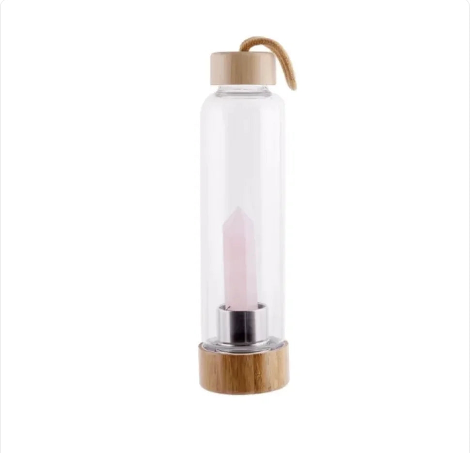 Crystal Bamboo Water Bottle