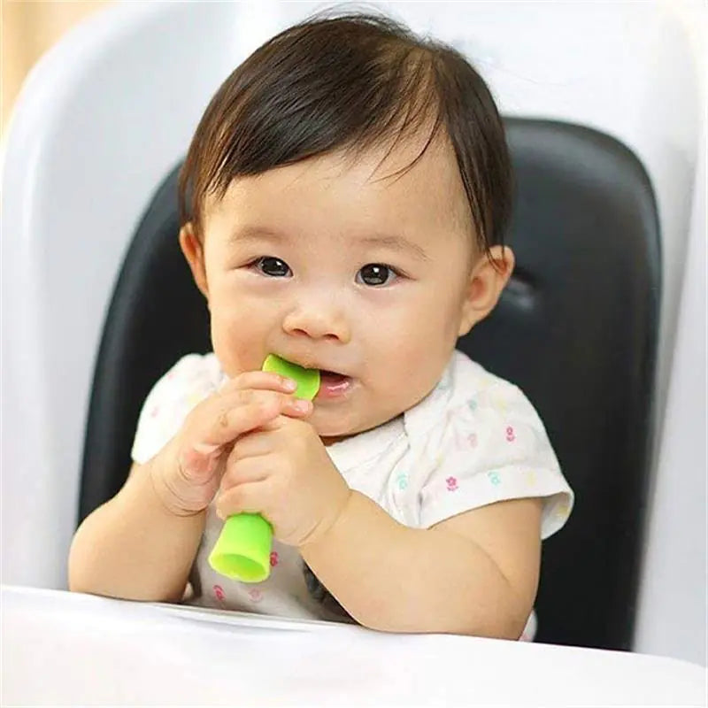 3D Bamboo Leaf Silicone Spoon