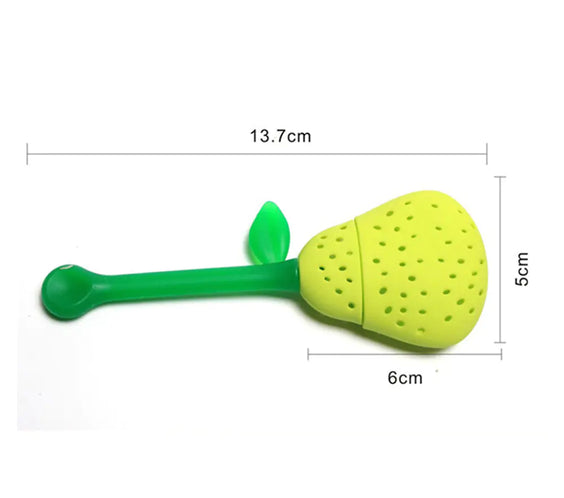 Silicone Tea Infuser - Pear Shape Tea Filter
