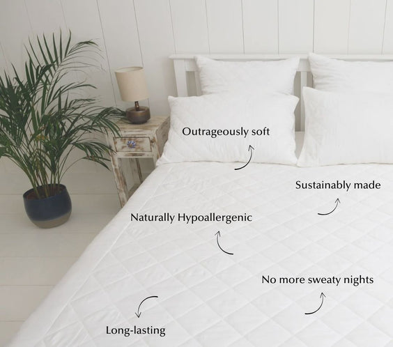 Bamboo Mattress Protector (Eucalyptus & Bamboo)-3