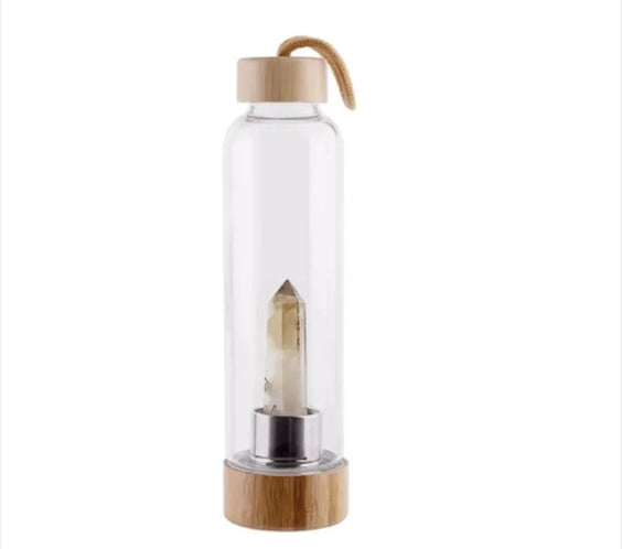 Crystal Bamboo Water Bottle