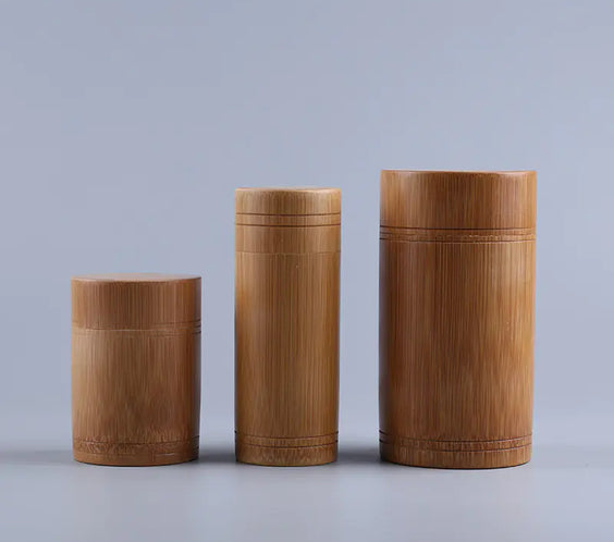 Bamboo Sealed Jar - Large Tea Storage Canister