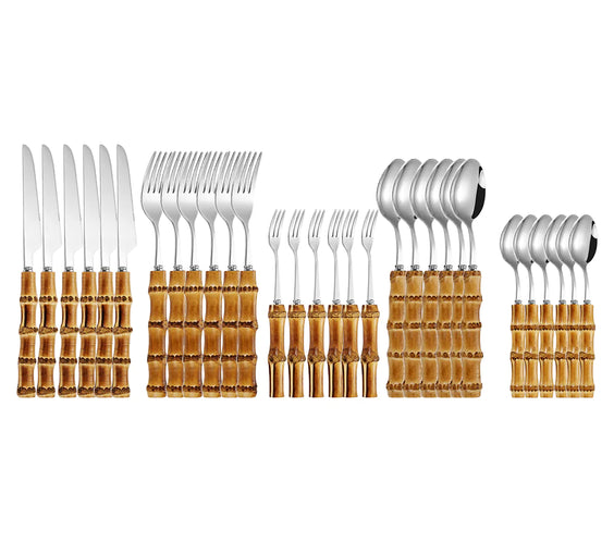 Bamboo Handle Steak Knife