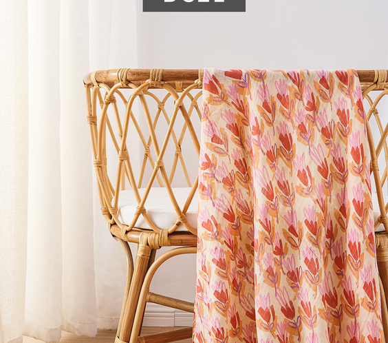 Summer Bamboo Cotton Baby Blanket