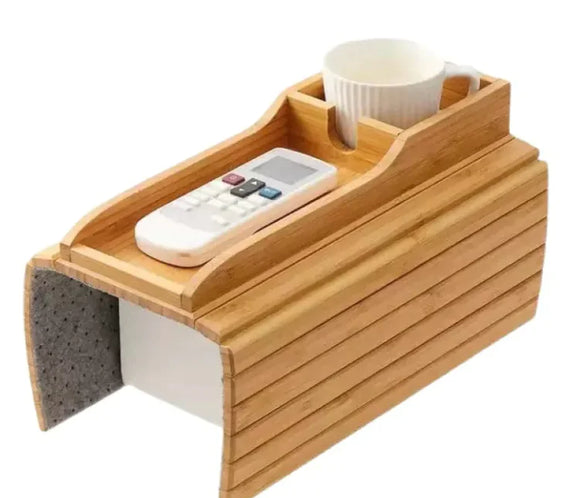 Modern Minimalist Bamboo Sofa Tray