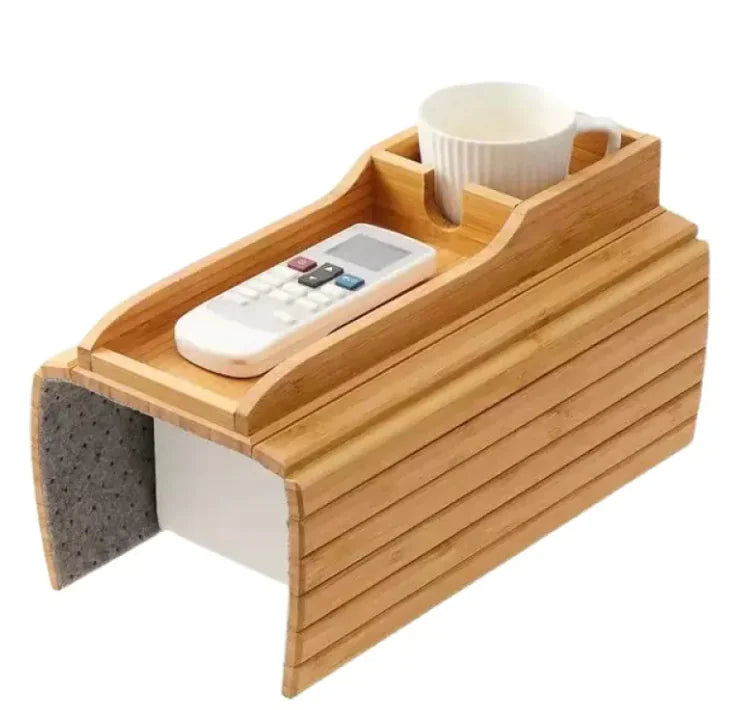 Modern Minimalist Bamboo Sofa Tray