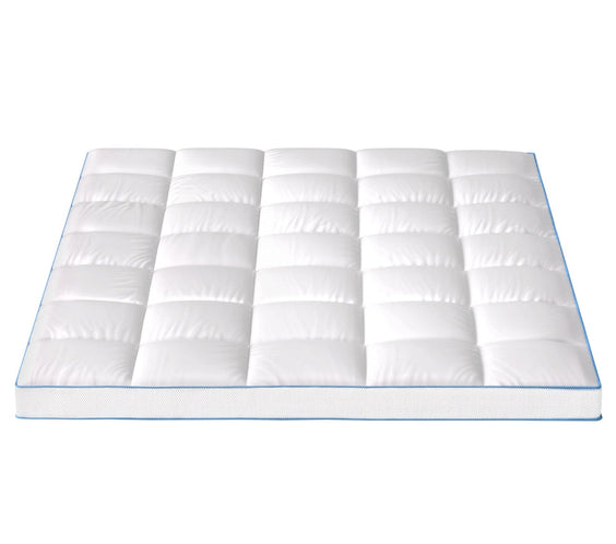 NNEDSZ Giselle Bedding Mattress Topper Pillowtop Bamboo 10cm Queen-2