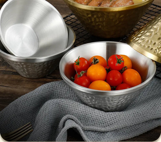 Stainless Steel Bamboo Hat Rice Bowl