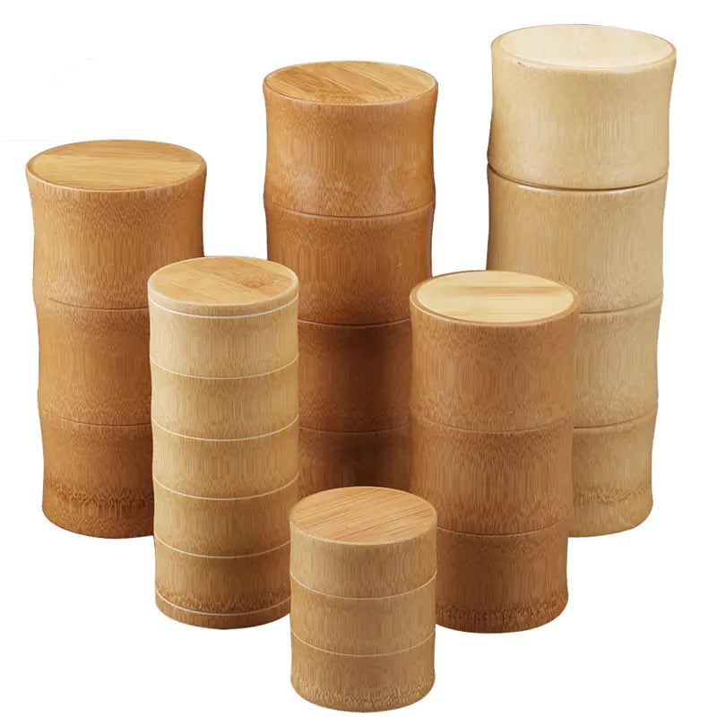 Bamboo Sealed Jar - Large Tea Storage Canister