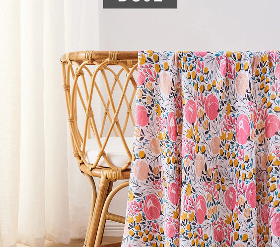 Summer Bamboo Cotton Baby Blanket