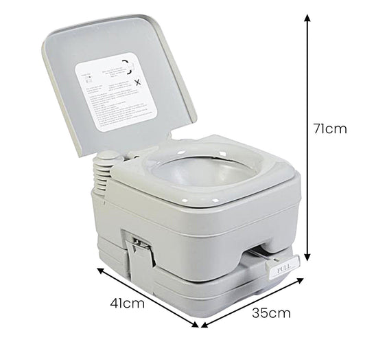 NNEDSZ 10l Camping Portable Toilet-1