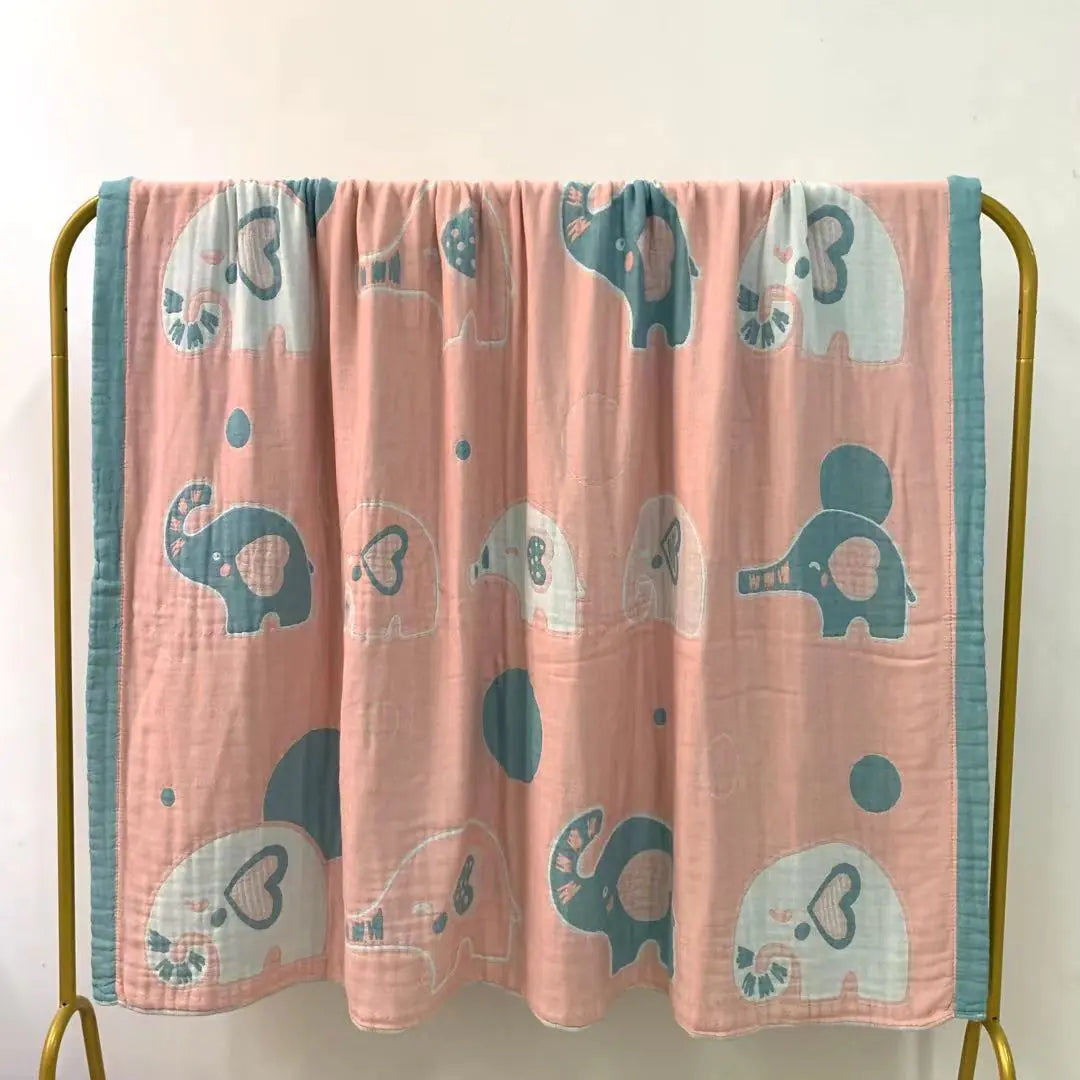 Bamboo Fiber Soft Summer Blanket with Wide Edges