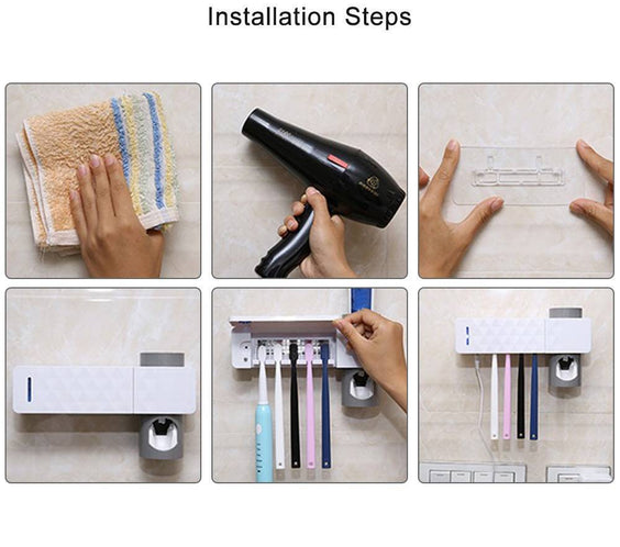 UV Sterilizer Toothbrush Holder