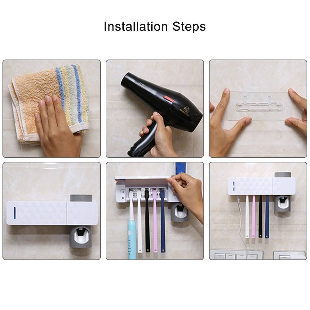 UV Sterilizer Toothbrush Holder