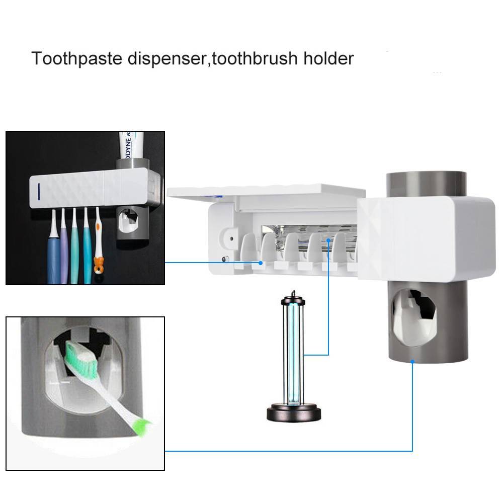 UV Sterilizer Toothbrush Holder