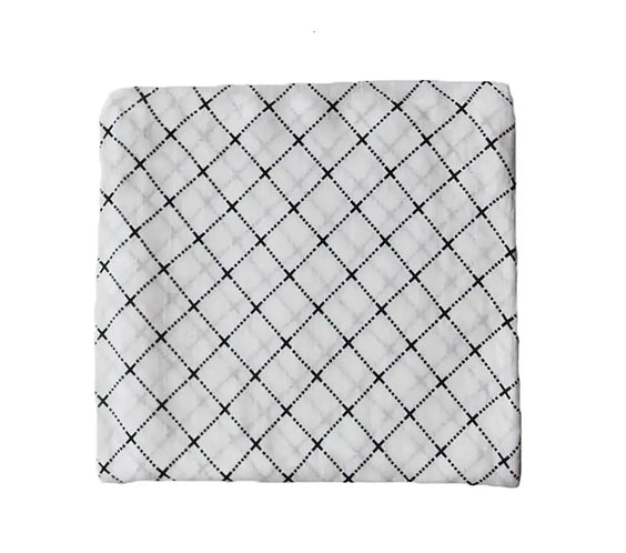 Bamboo Muslin Neutral Receiving Swaddle Blanket