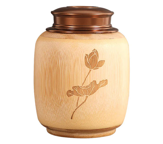 Bamboo Tea Canister and Tea Awakening Box
