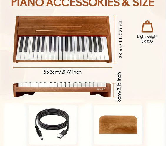 NNETM Electronic Keyboard Piano for Beginners-3