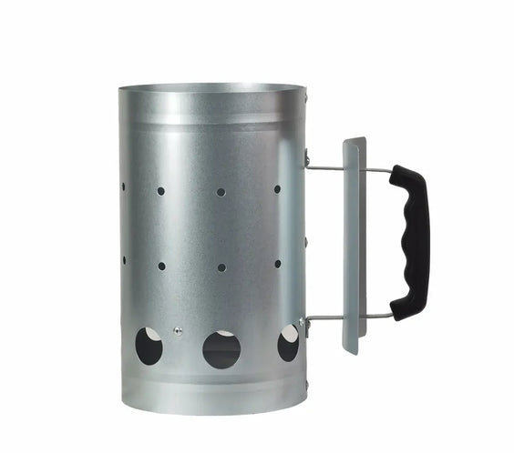 Ignition Barrel Charcoal Stove with Bamboo Burner