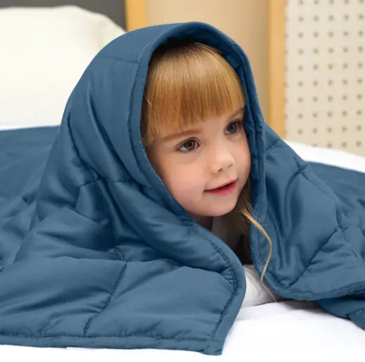 Bamboo Fiber Gravity Blanket for Sleep Support