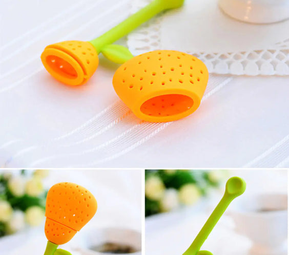 Silicone Tea Infuser - Pear Shape Tea Filter