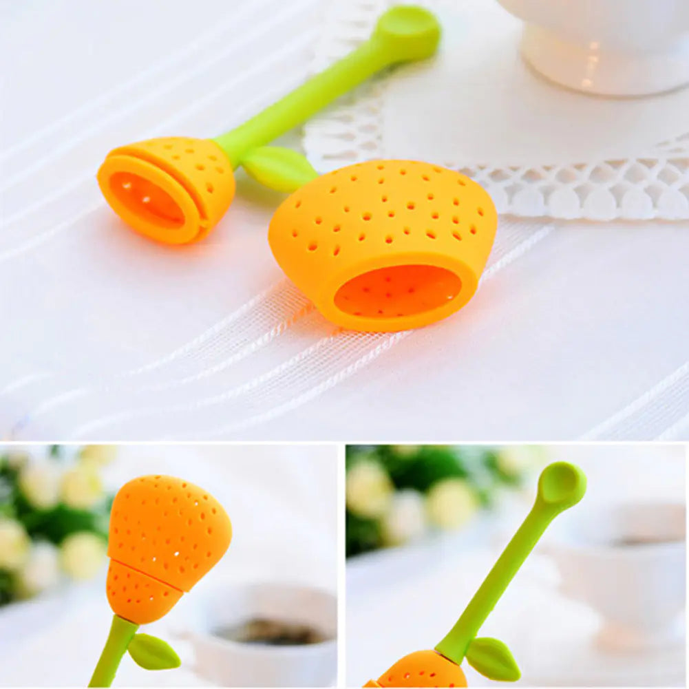 Silicone Tea Infuser - Pear Shape Tea Filter