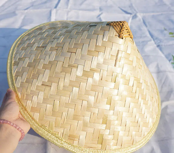 Bamboo Sun Protection Hat for Outdoor Use