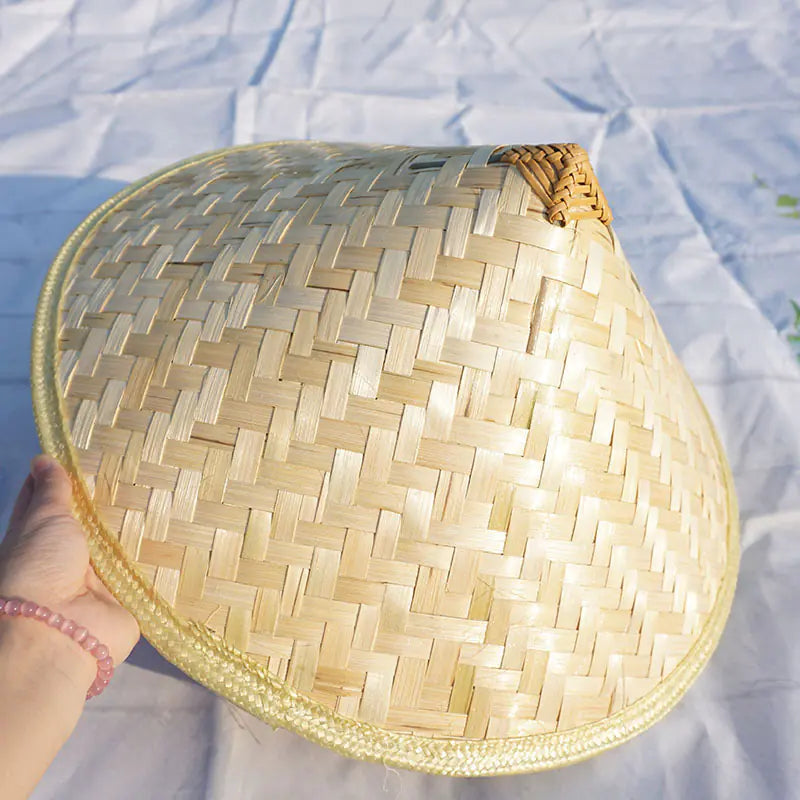 Bamboo Sun Protection Hat for Outdoor Use
