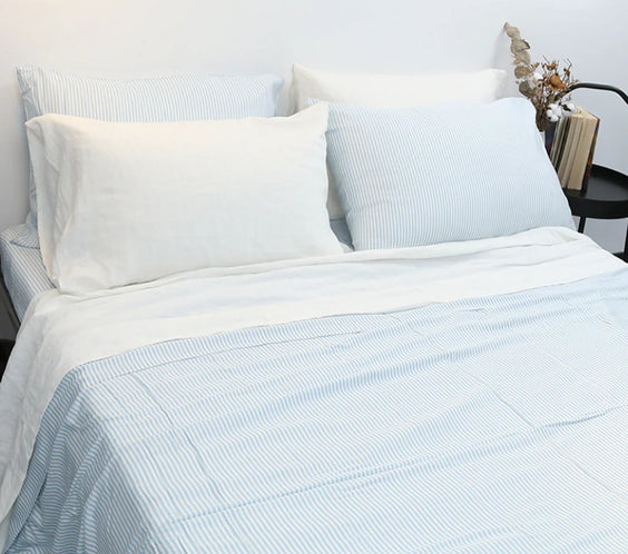 Bamboo Fiber Solid Color Bedding Set